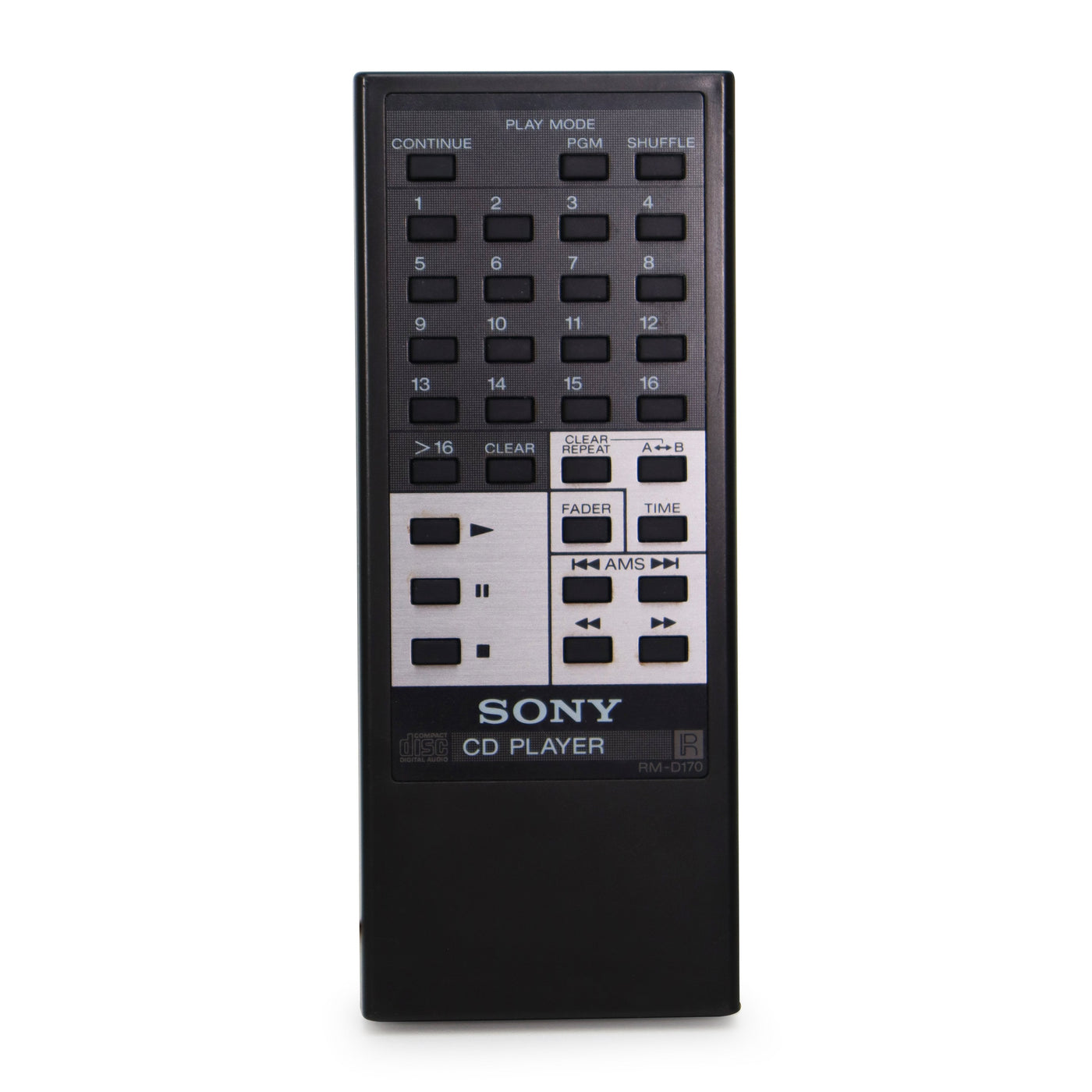 Sony Remote Control - RMD170