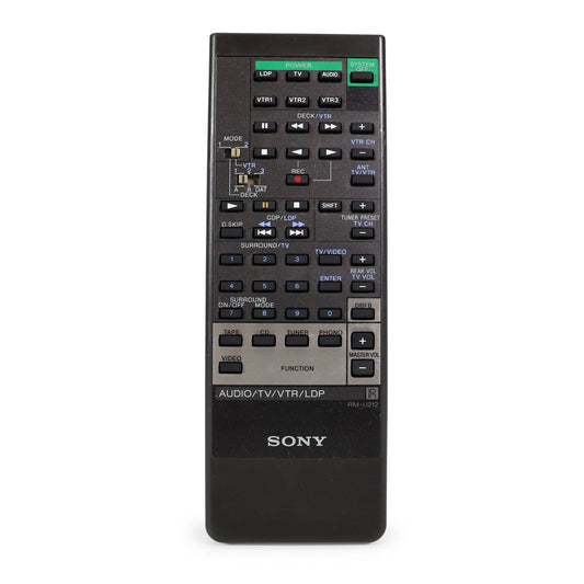 Sony Remote Control - RMU212