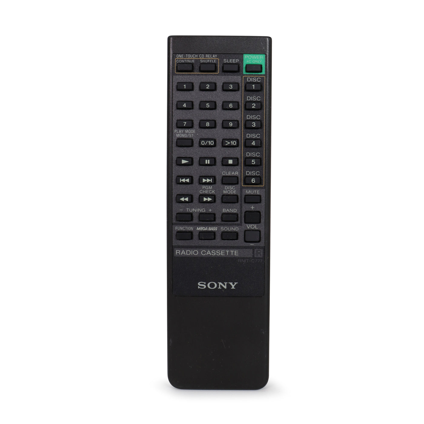 Sony Remote Control - RMTC777