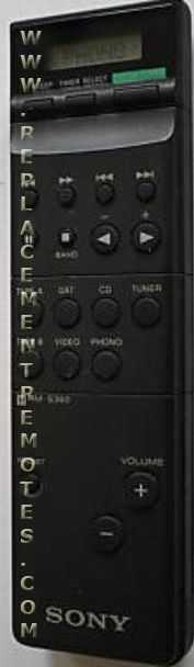 Sony Remote Control - RMS360