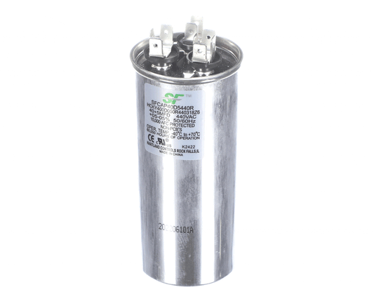 Trane Capacitor; 40+5Mfd 370/440V Round Run Capacitor - SFCAP40D5440R