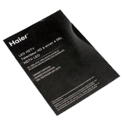 Haier Manual - Use & Care - TV-9999-109