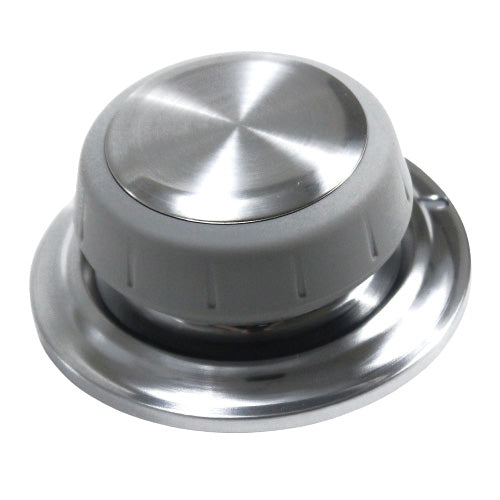 Whirlpool Part# W10112573 Silver Timer Knob - Genuine OEM