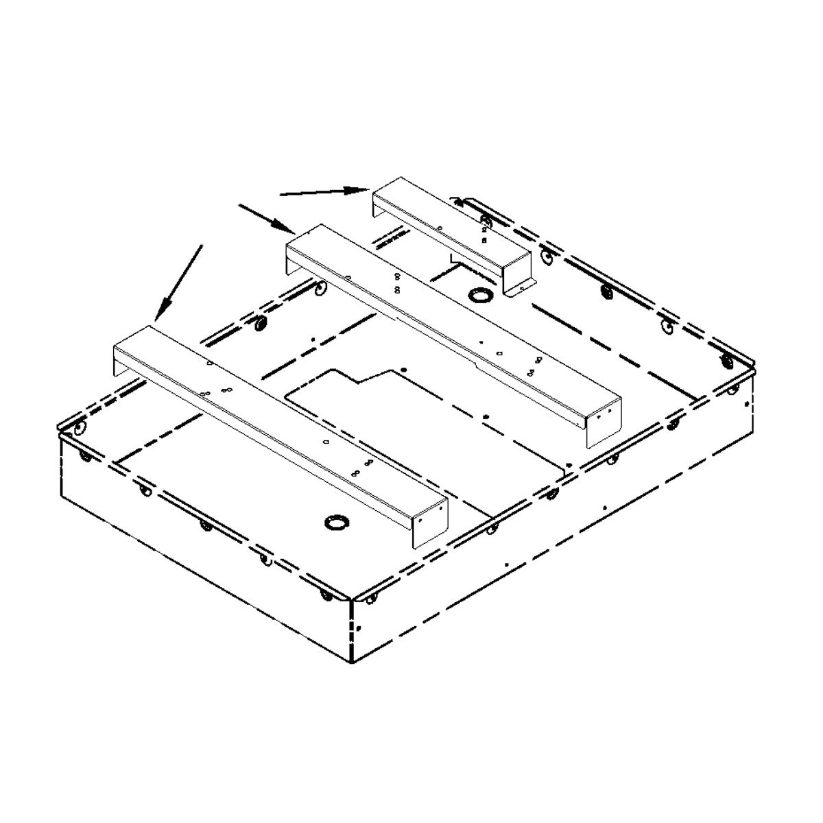 Whirlpool Part# W10205612 Shelf Support - Genuine OEM