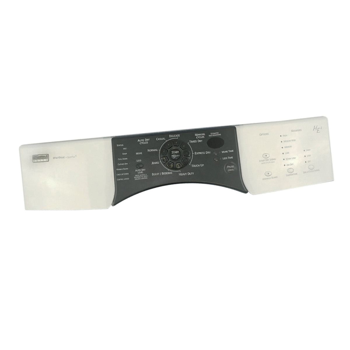 Whirlpool Part# W10246733 Console Control Panel Assembly - Genuine OEM