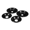 Whirlpool Oven and Cooktop Drip Bowl Set (Black) W10288051