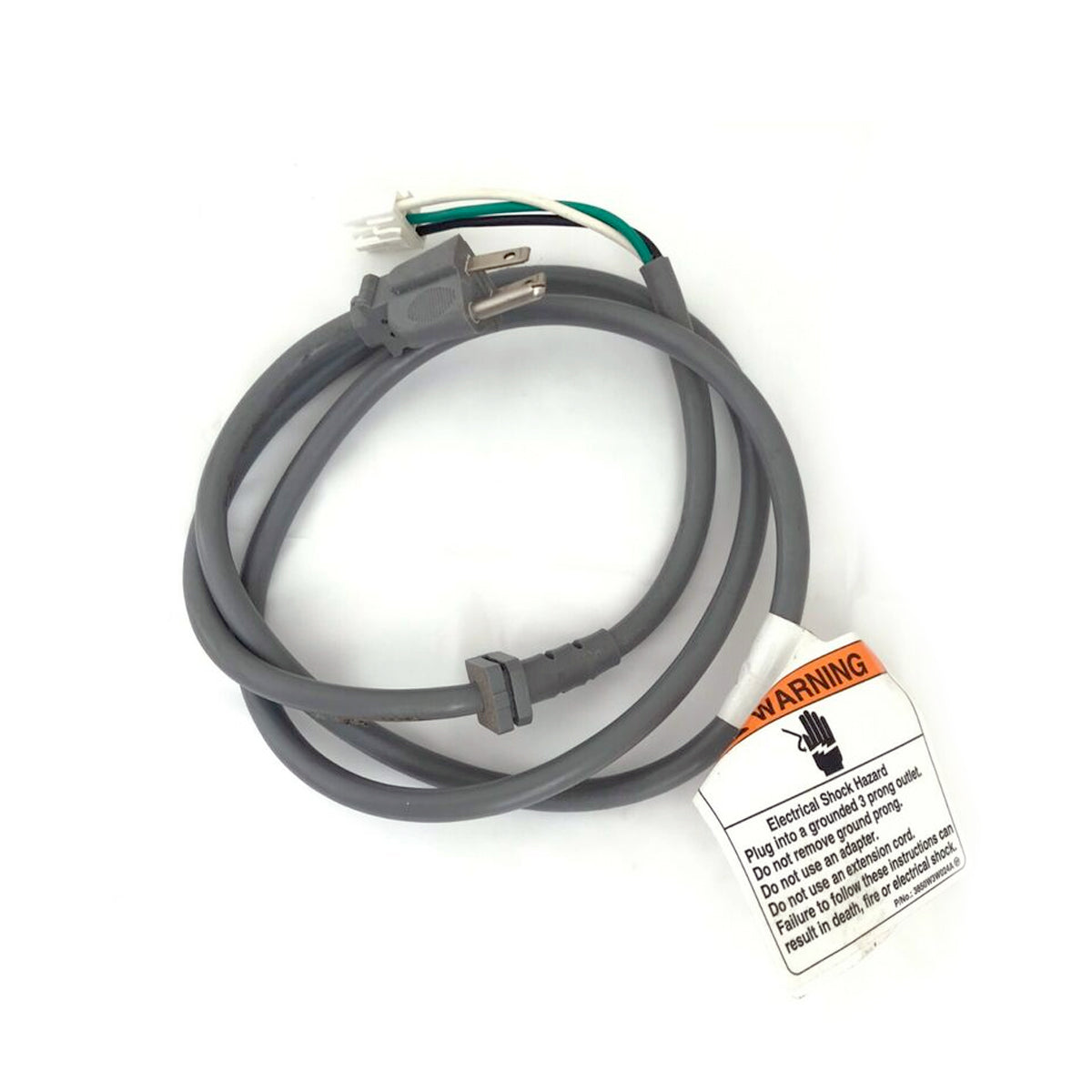 Whirlpool Part# W10329906 Power Cord - Genuine OEM