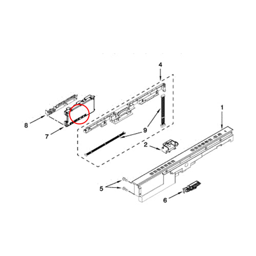 Whirlpool Part# W10440214 Electronic Control (OEM)