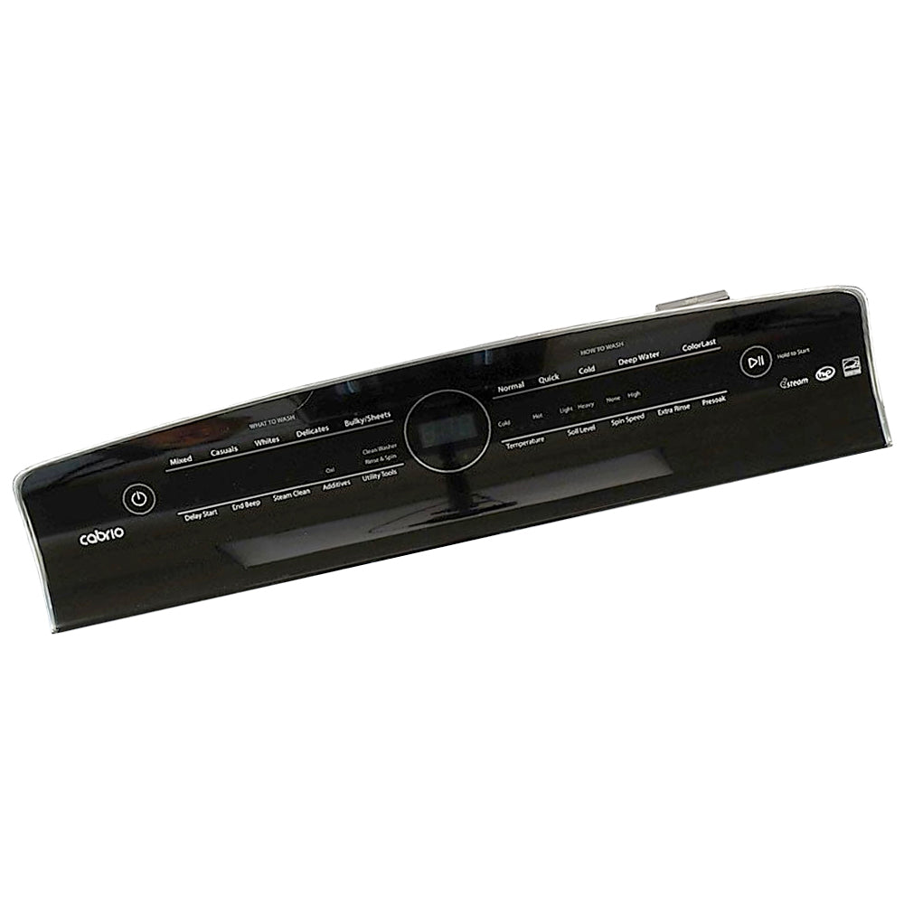 Whirlpool Part# W10507937 Cabrio Control Panel-Backsplash (OEM)