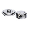 Whirlpool Part# W10514146 Control Knob Assembly (OEM) Stainless