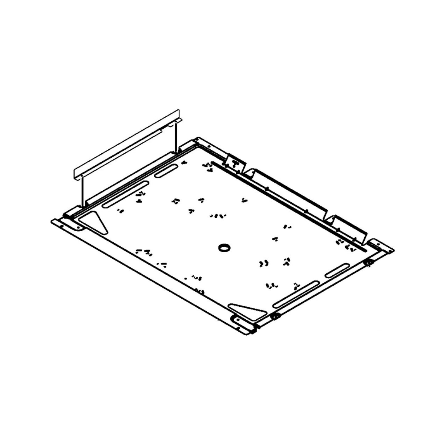 Whirlpool Part# W10536275 Raidiant Pan - Genuine OEM