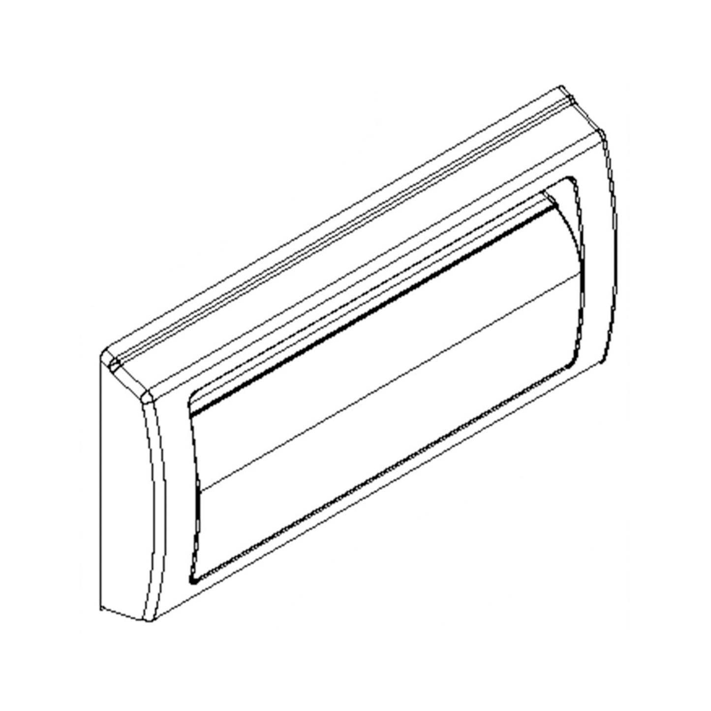 Whirlpool Part# W10600696 Pan Cover - Genuine OEM