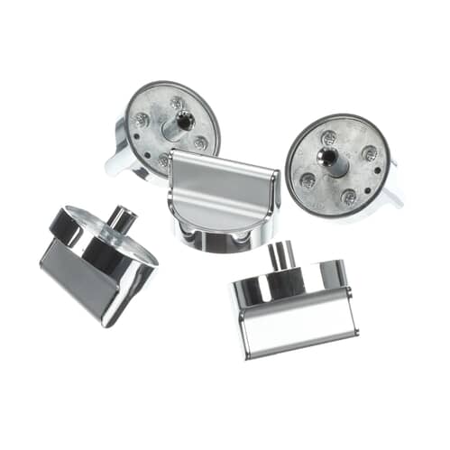 Whirlpool Cooktop Burner Knob Set WCG51US0DS00