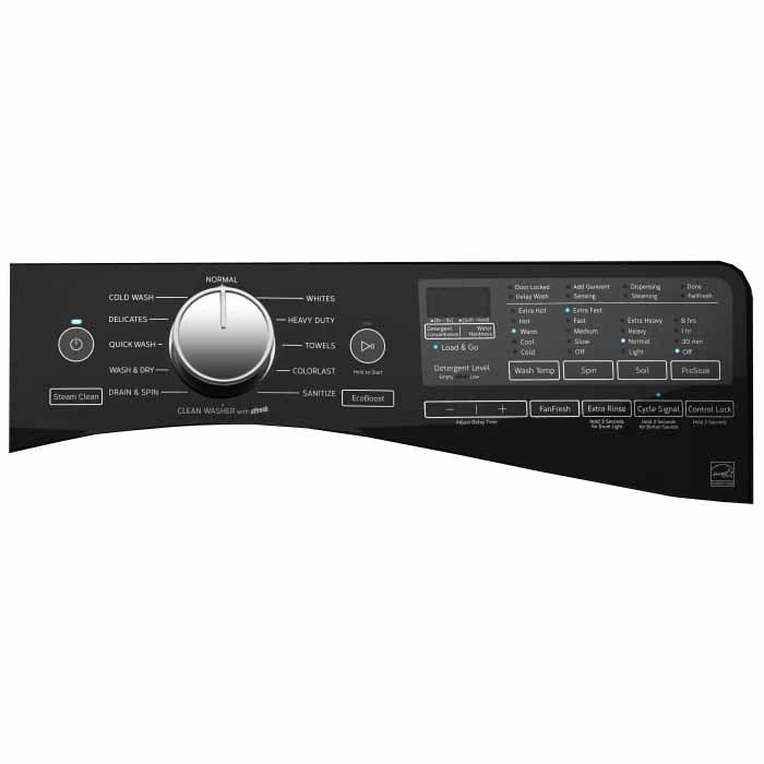 Whirlpool Part# W10750487 Control Panel (Black) - Genuine OEM