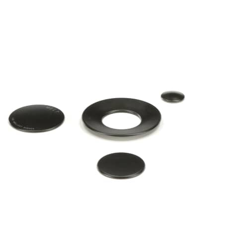 KitchenAid Cooktop Burner Cap Kit (Black) KCGS550ESS01