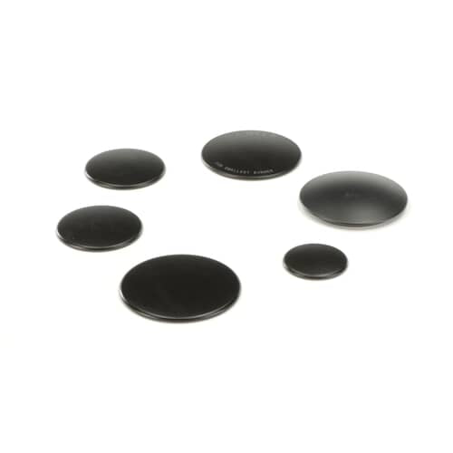 KitchenAid Cooktop Cooktop Burner Cap Kit (Black) KCGS356ESS00
