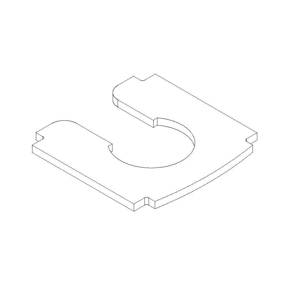 Whirlpool Part# W10825092 Sound Absorber - Genuine OEM