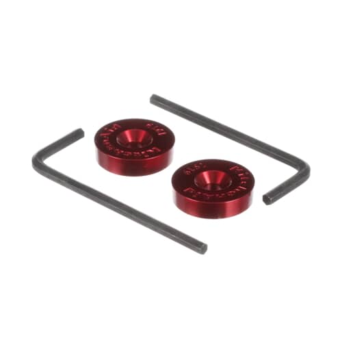 Whirlpool Handle Medallions Red W10846207