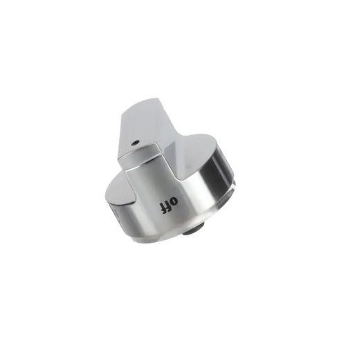 Whirlpool Part# W10858253 Knob (Stainless Steel) - Genuine OEM
