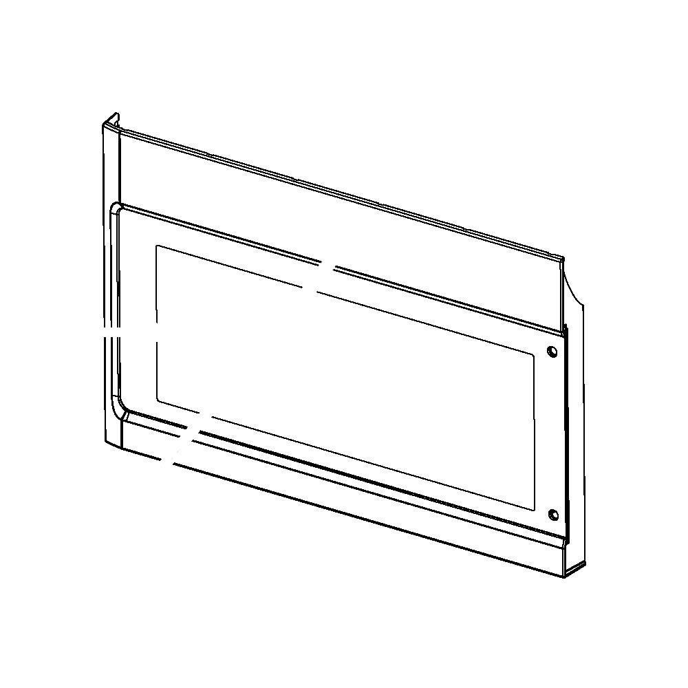 Whirlpool Part# W10865172 Door Frame Assembly (Stainless) - Genuine OEM