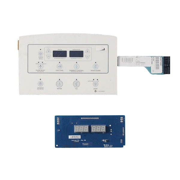 Whirlpool Part# W10882877 Touchpad Control Panel Assembly (OEM) White