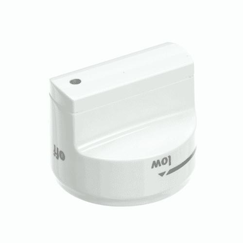 Whirlpool Part# W10892257 Control Knob (White) - Genuine OEM