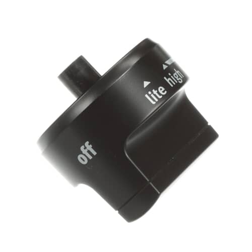 Whirlpool Part# W11101426 Control Knob (Black) - Genuine OEM