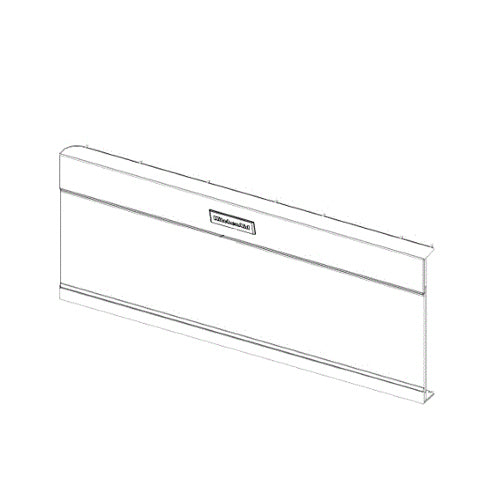 Whirlpool Part# W11226992 Microwave Door (OEM)