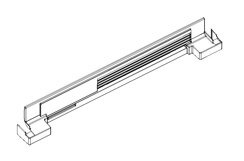 Whirlpool Part# W11282563 Grille (Black) - Genuine OEM