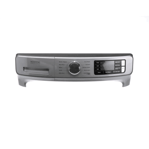 Whirlpool Washer Control Panel Assembly (Chrome Shadow) W11325569