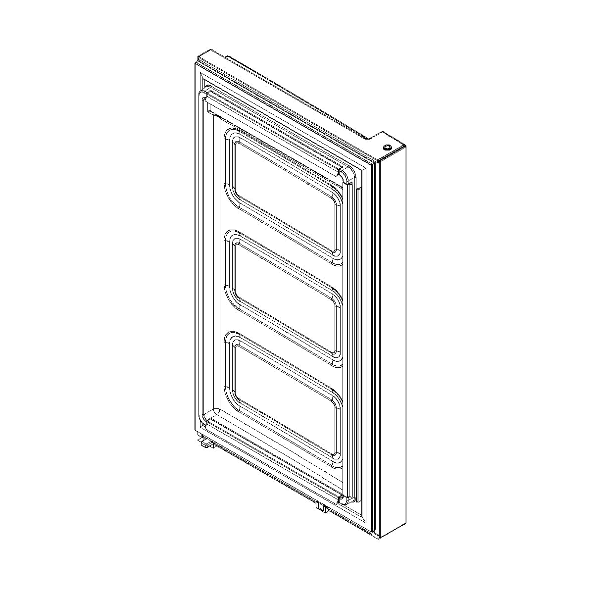 Whirlpool Part# W11477034 Door Assembly (Left) - Genuine OEM