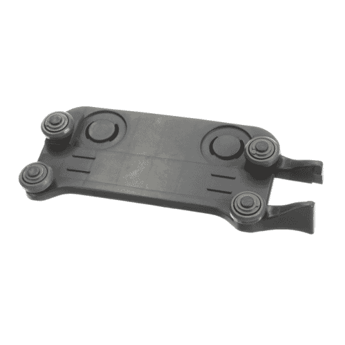 Whirlpool Part# W11553484 Left Dishrach Roller Assembly - Genuine OEM