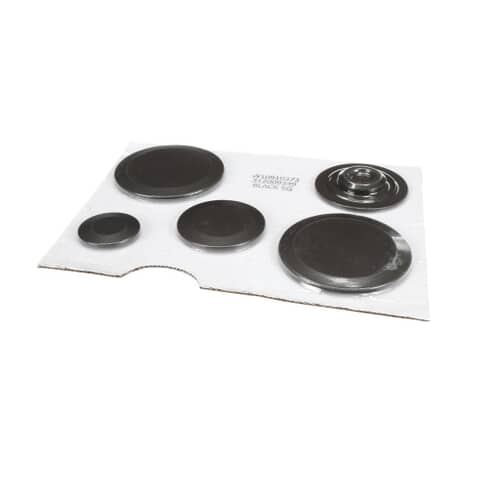Whirlpool Part# W11579391 Burner Cap Set - Genuine OEM