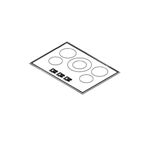 Samsung Glass-Sub;Nw51K7650Ss,Glass,T3 - DG64-00614A