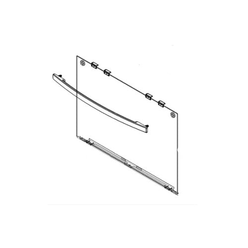 Whirlpool Part# W11620529 Door Glass - Genuine OEM
