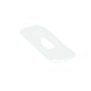 Whirlpool Part# W11643703 Lid Bezel Lock (White) - Genuine OEM