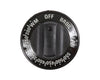 GE Part# WB03K10113 Temperature Control Knob (OEM) Black