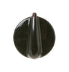 GE Part# WB03K10194 Temperature Control Knob (OEM) Black