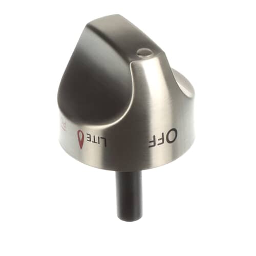 GE Range - Oven/Stove Burner Knob -Stainless CGS990SET7SS