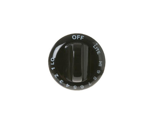 Ge Knob Valve Gas (Black) - WB03T10168