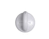 GE Part# WB03T10235 Burner Control Knob (OEM) White