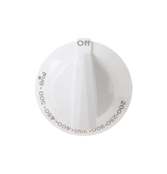 GE Range - Oven/Stove Temperature Control Knob (White JGBS30DEK5WW