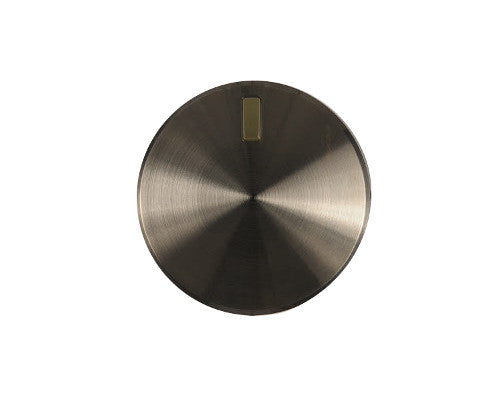 GE Cooktop Burner Control Knob - Stainless ZGU385LSM2SS