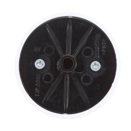 GE Range - Oven/Stove Burner Control Knob (White) JGBS66DEK3WW