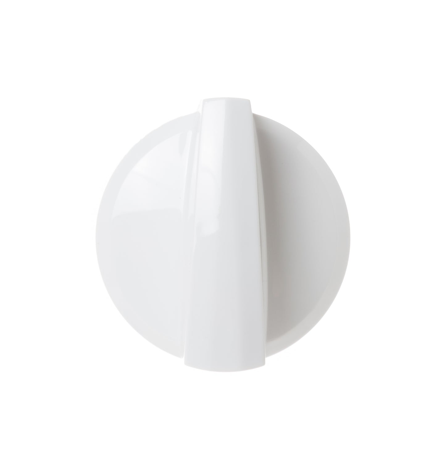 GE Part# WB03X29630 Burner Control Knob (OEM) White