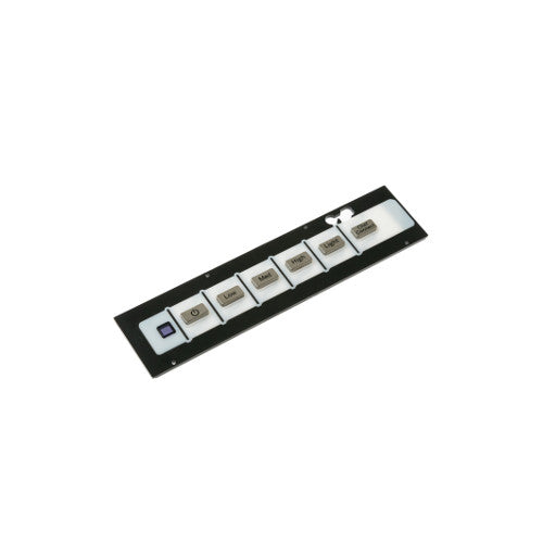 Ge Buttons And Red Lens Assembly - WB03X40771