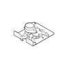 GE Part# WB14T10043 Motorized Latch Assembly - Genuine OEM