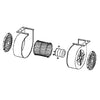 GE Part# WB26X31757 Blower Assembly - Genuine OEM