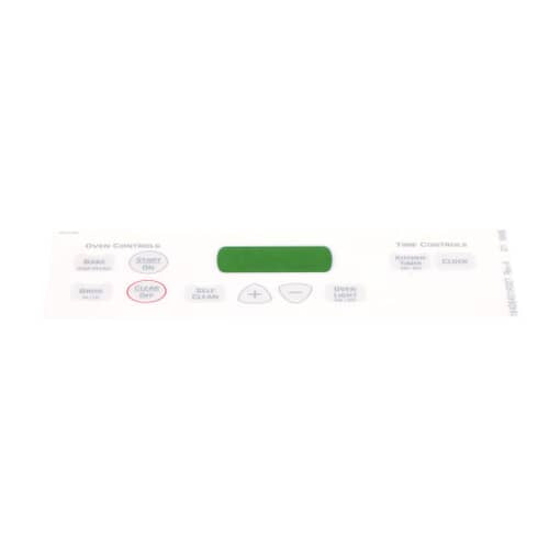 Ge Faceplate Graphics - WB27T10687