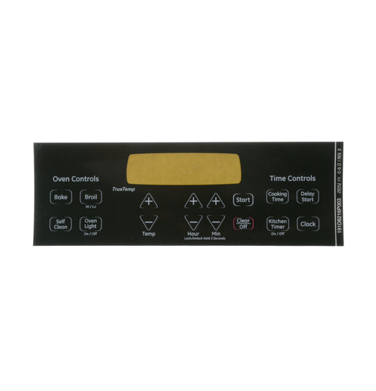 GE JTP30SM2SS Touchpad Control Panel (Retrofitted) - Black Genuine OEM
